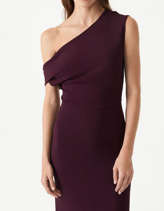 LONG ASYMMETRICAL DRESS